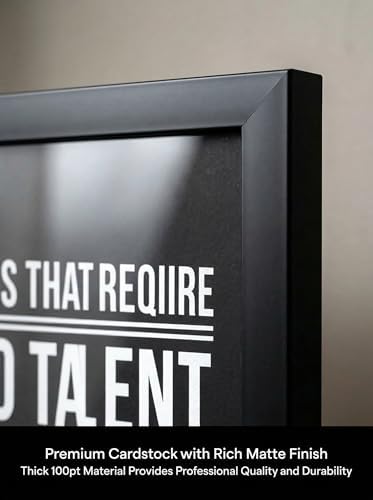 10 Things That Require Zero Talent Wall Art, Framed Print - Image 4