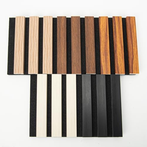 Art3d Acoustic Lightweight Wood Slat Wall Panel, Sample Pack - Image 2
