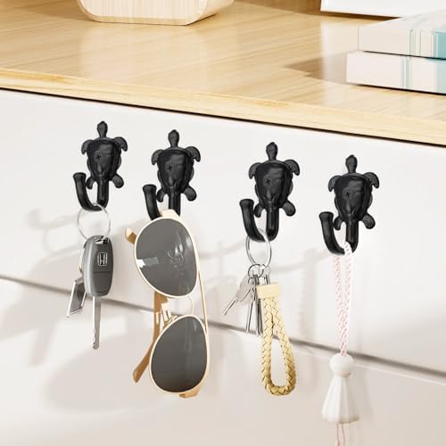 10 Pack Coat Hooks Wall Hooks, Octopus Decorative Wall Mounted Hooks Rustic - Image 5