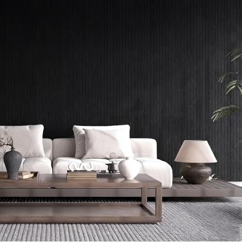4 Pack 48x24 inch Acoustic Wall Panels-Black - Image 7