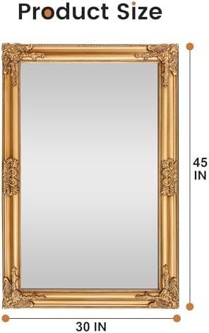 TRAHOME Vintage Gold Mirror for Wall - Image 4