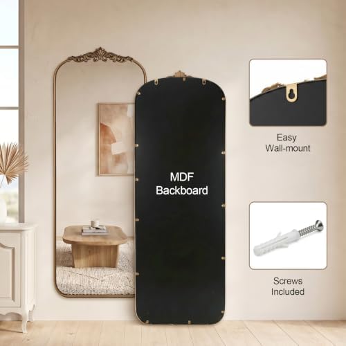 Vintage Mirror Full Length - Image 5
