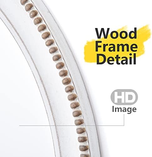 Round Wood Mirror - Image 3