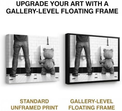 B.B.F MAKE Funny Comedy Movie Framed Canvas Wall Art - Image 2