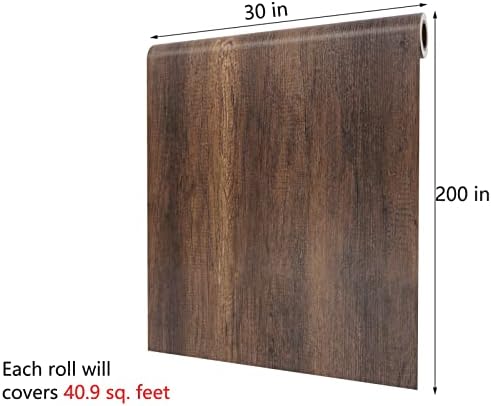 Decotalk 30"x200" Wood Grain Contact Paper - Image 7