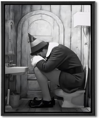 B.B.F MAKE Funny Comedy Movie Framed Canvas Wall Art by BBFMAKE