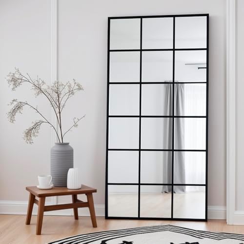 Window Pane Full Length Mirror - Image 5