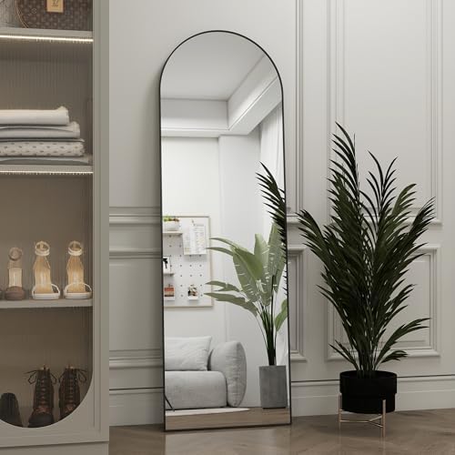 48"x 14" Arched Full Length Door Mirror, Full Body Mirror - Image 4