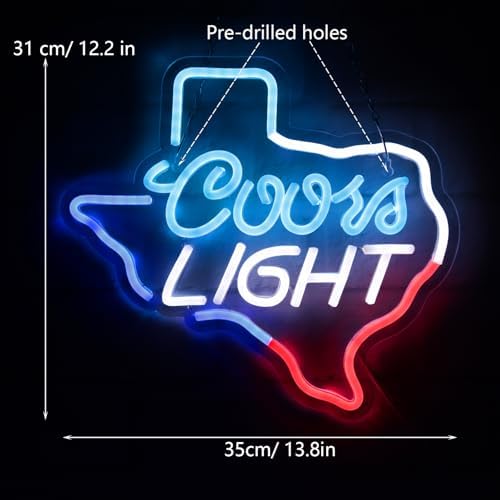 Texas Crs Light Neon Signs for Wall Decor Neon Lights for Bedroom Led Signs - Image 3