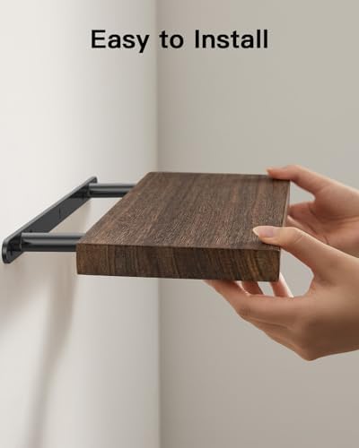 Amada Paulownia Wood Floating Shelves - Image 4