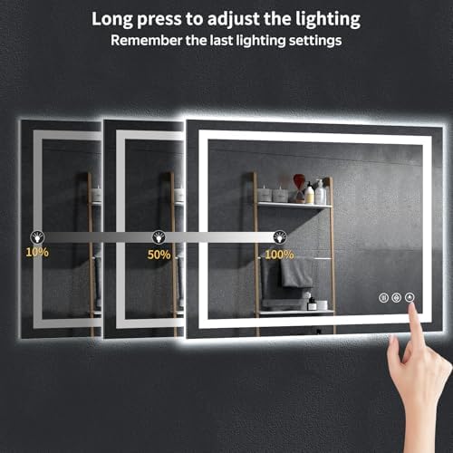 24"x40" LED Bathroom Mirror - Image 5