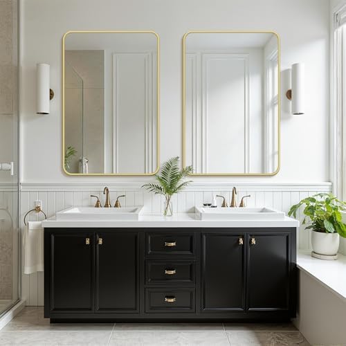 FICTOR Bathroom Mirror for Over Sink, 2 Pack 36"x24" Vanity Mirror - Image 7