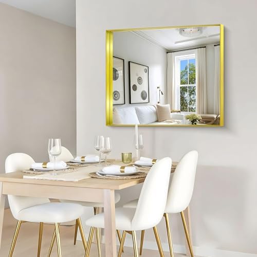 CIRCUMI Gold Bathroom Mirror - Image 5