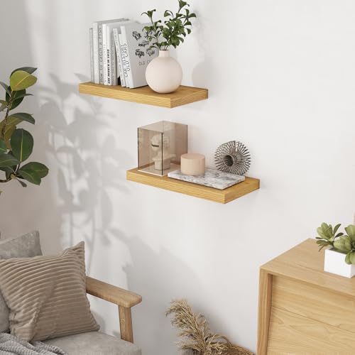 Fun Memories 16 Inch Long Floating Shelves, 9.3 Inch Deep Floating Shelf - Image 2