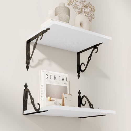 RICHFOCUS 12 Inch Deep Floating Shelves by RICHFOCUS