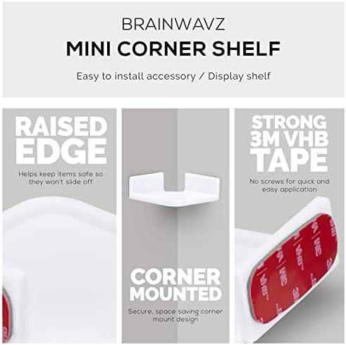 BRAINWAVZ Mini Corner Shelf Mount - Image 4