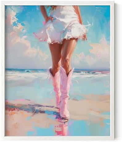 HAUS AND HUES Coastal Cowgirl Room Decor by HausandHuesArtPrints