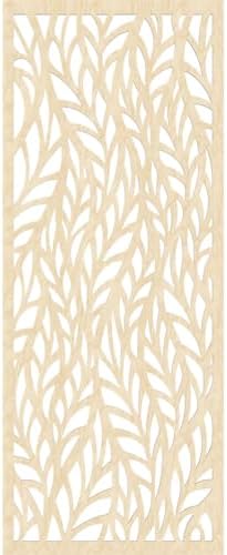 Ortonville Decorative Pierced Fretwork Wood Wall Panels, 27 3/8"W x 69 3/8"H x - Image 4