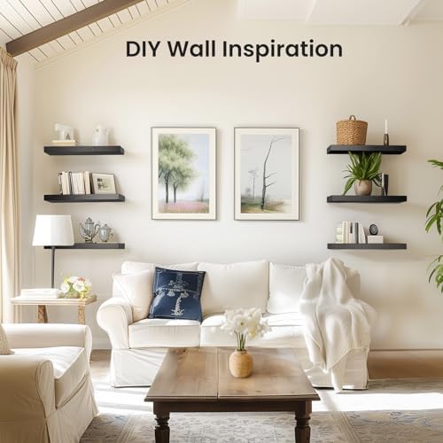 Amada 15.7" Floating Shelves for Wall Decor & Storage - Image 2