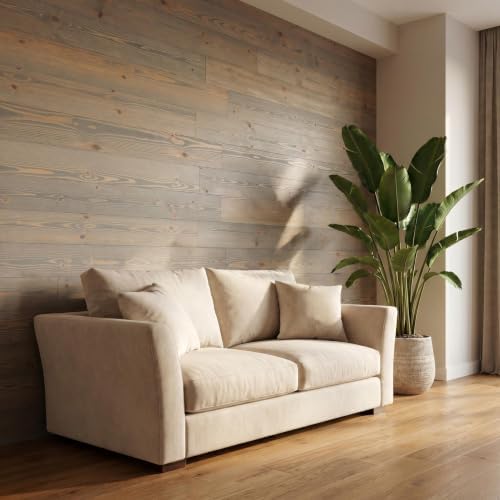 SINGULARWOOD Tongue & Groove Pine Wood Wall Panels, Wood Planks by SINGULARWOOD