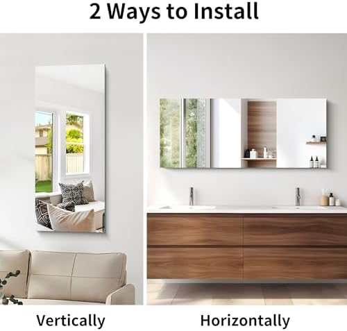CILIBER Frameless Mirror, 20x48 Mirrors - Image 6