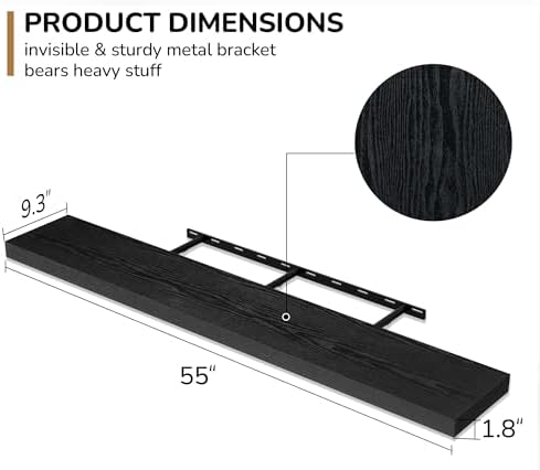 Fun Memories 55 Inch Floating Shelves - Image 3