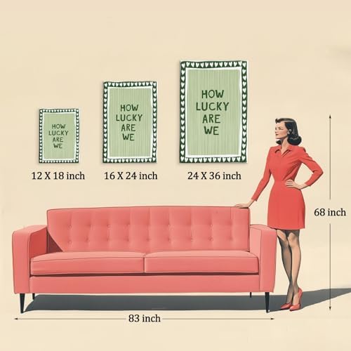 How Lucky Are We Poster Canvas, 16X24 Framed - Image 7