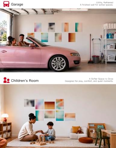 Acoustic Panels for Walls, Art Panels, Sound Absorbing, 12 x 16 In - Image 5