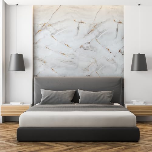 Hahafelt PVC Marble Peel and Stick Wall Panels, Living Rooms, TV Walls - Image 6
