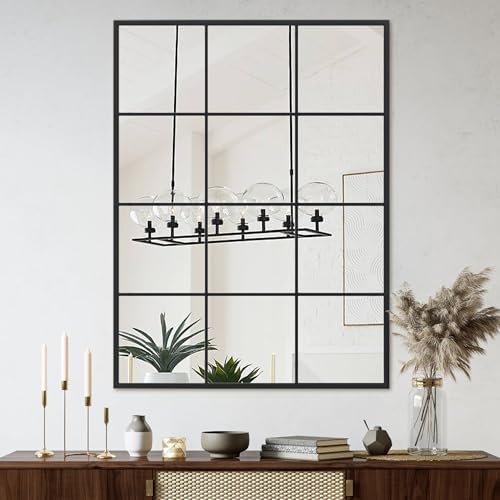Suidia Wall Mirror, Metal Framed Wall Decor Wall-Mounted Mirrors by SuidiaMirror
