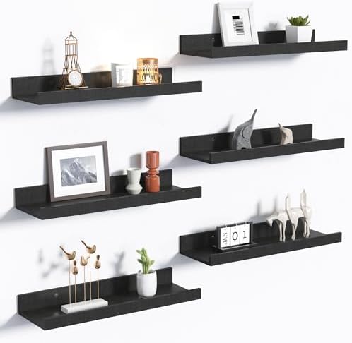 upsimples Floating Shelves for Wall Decor and Storage by upsimples