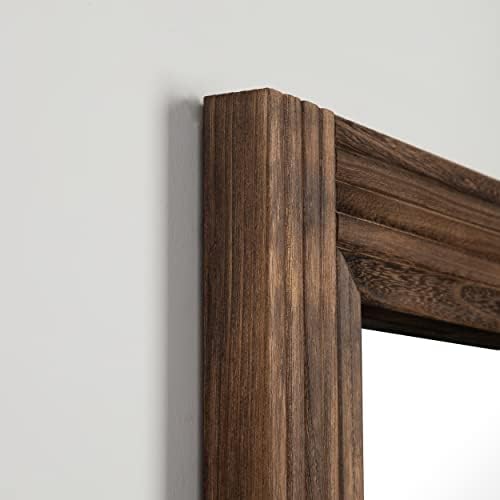 YOSHOOT Hand-Made Wooden Spliced Wall Mirror - Image 6