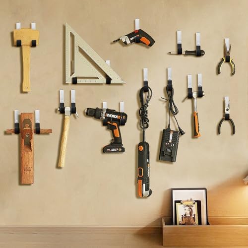 GeeWatom Heavy Duty Steel Garage Hooks, Garage Storage Utility Hooks, Heavy - Image 5