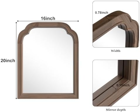 WallBeyond Wood Bathroom Mirrors - Image 5