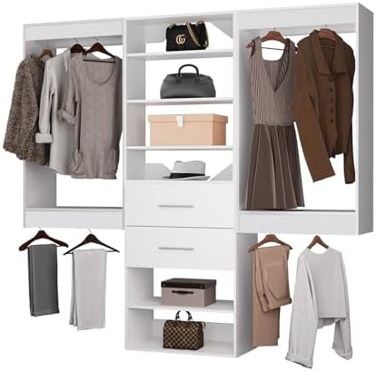 ROOMTEC Modular Closet System, Wooden Tower by ROOMTEC