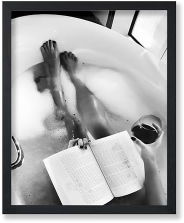 Poster Master Woman in Bathtub Print by PosterMaster