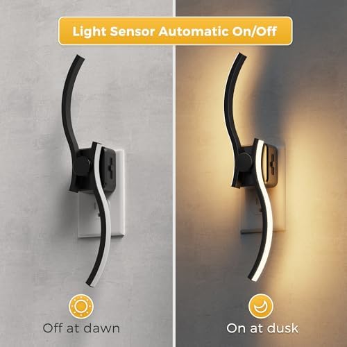 L LOHAS LED Night Light, 2 Pack Night Lights Plug into Wall - Image 2