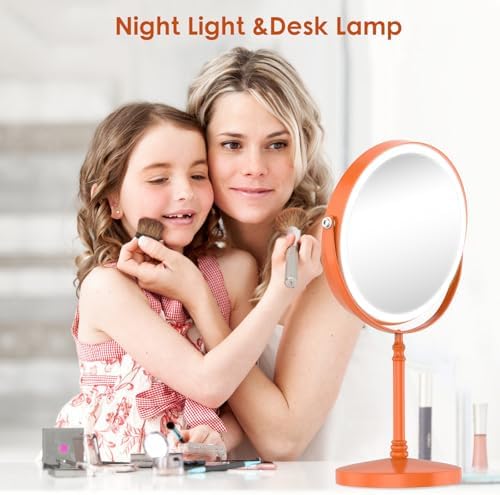 DEIOVWXS Makeup Mirror, Rechargeable Vanity Mirror - Image 7