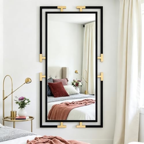 Large Mirror Wall Decor, 46.5"x23" Mirror by AutdotWallMirrors