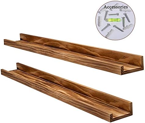 AZSKY Rustic Wood Floating Shelves - Image 4