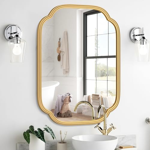 Ferytange Gold Mirrors for Bathroom by FerytangeHome