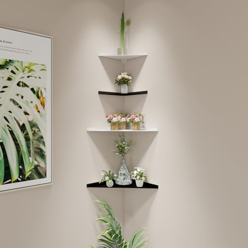 3.0mm Aluminum Alloy Corner Shelf Wall Mounted, - Image 2