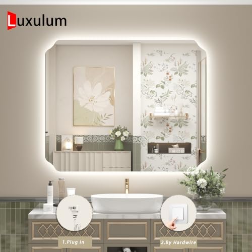 Backlit LED Lighted Bathroom Mirror - Image 6