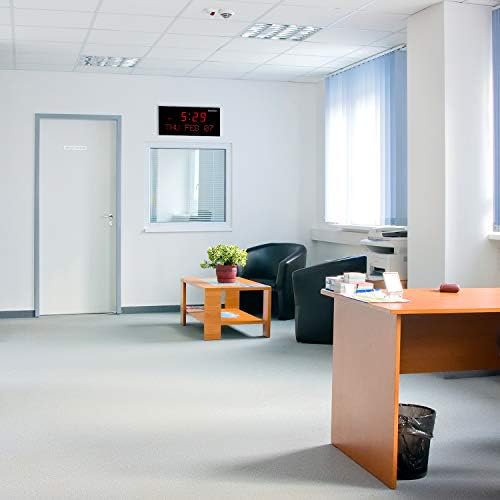 Ivation Big Oversized Digital LED Calendar Clock - Image 5