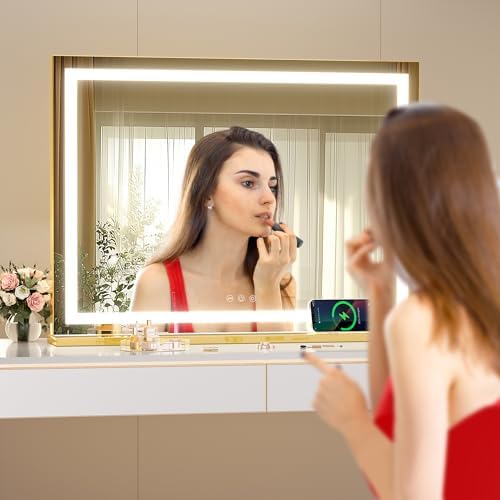 Hasipu Vanity Mirror with Lights, Lighted Makeup Mirror with Dimmable 3 Modes - Image 5