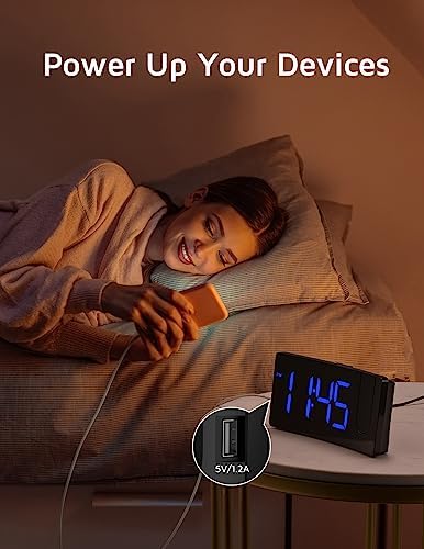 GOLOZA Projection Alarm Clock, Digital Clock - Image 4