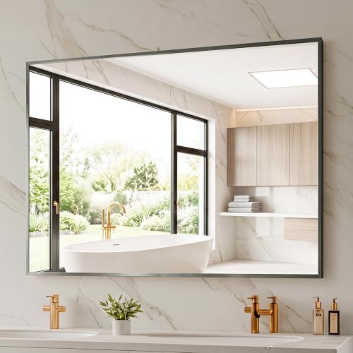 NEWBULIG Bathroom Wall Mirror, Vanity Mirror, 30x40 Inch by NEWBULIG