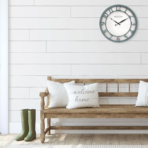 Presentime 13" Farmhouse Series Wall Clock - Image 4