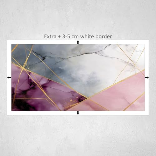 Canvas Wall Art Modern Geometric Marble Texture Wall Pictures, Canvas Print - Image 5