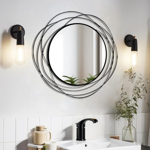 HQiJun Round Wall Mirror by HQiJun